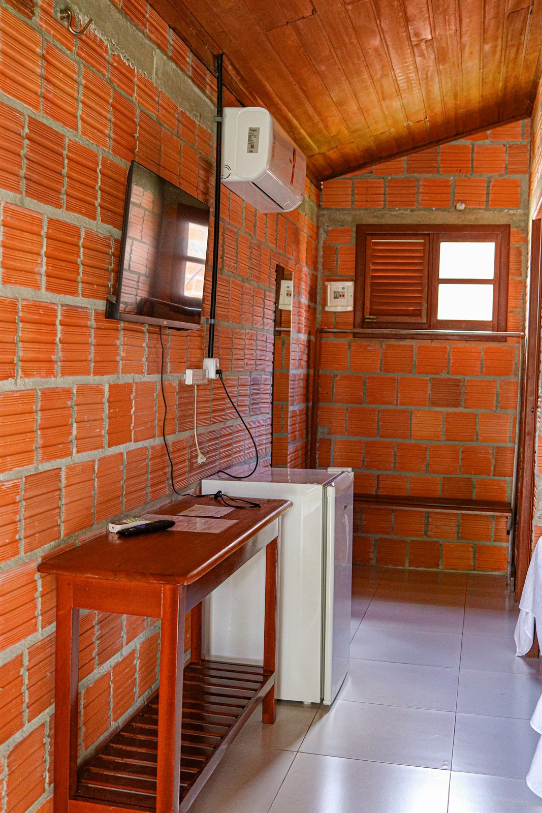 Interior do chalé